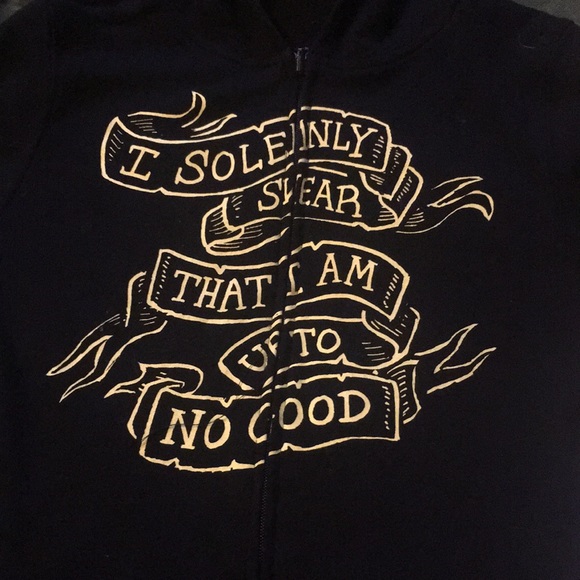 Harry Potter Hogwarts Reversible Hoodie size XS - Picture 7 of 9